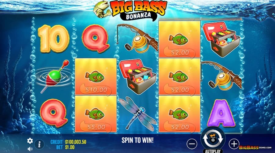 Big Bass Bonanza Fishing Bonus Mechanics